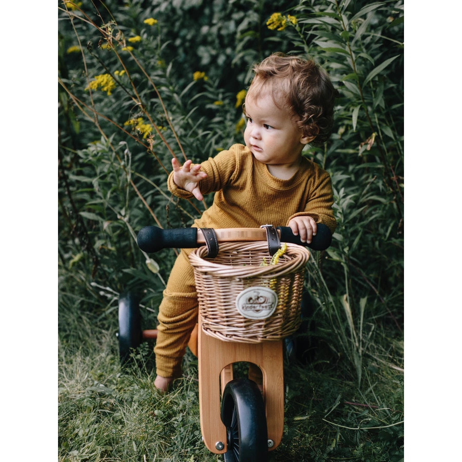 Kinderfeets® 2-in-1 Dreirad Tiny Tot Plus Bambus