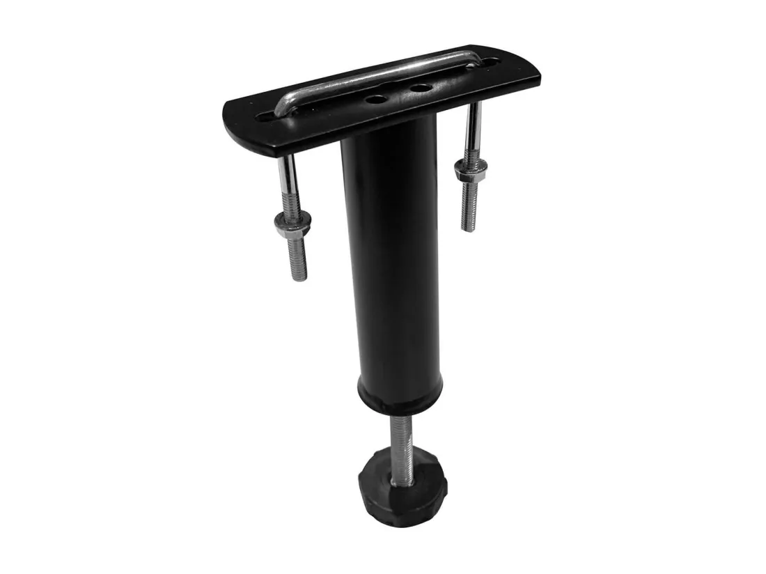TITANIUM - Pied Central Réglable pour Cadre à Lattes