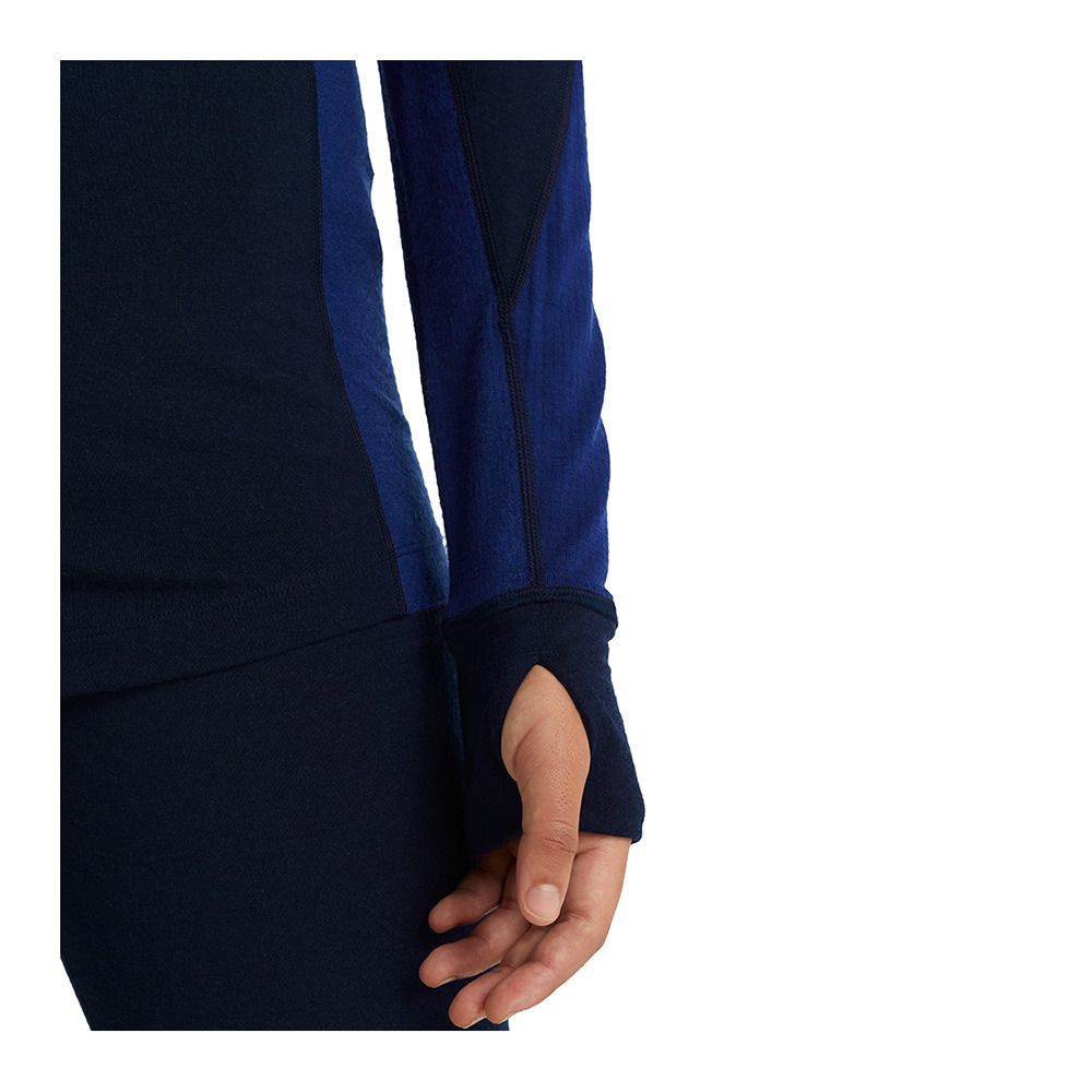 Icebreaker 260 ZONE MERINO - Sous-couche Femme midnight navy/royal