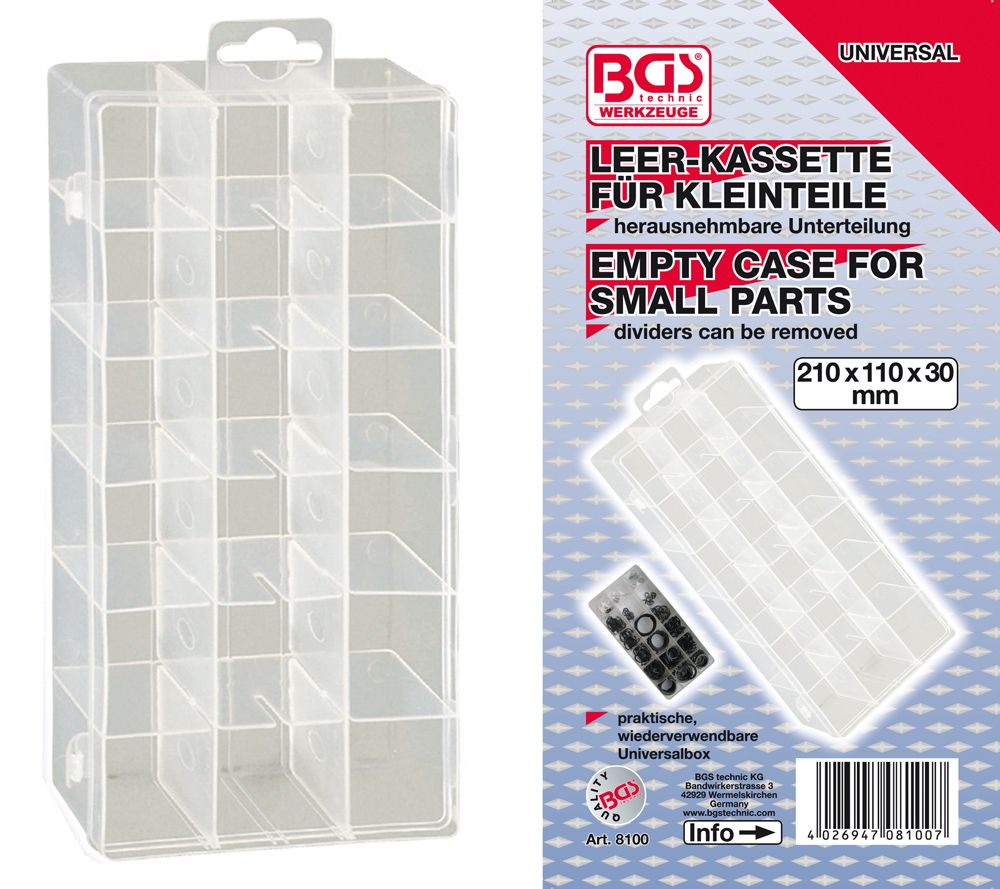 BGS technic Leerkassette für Kleinteile kaufen | Bike-Discount