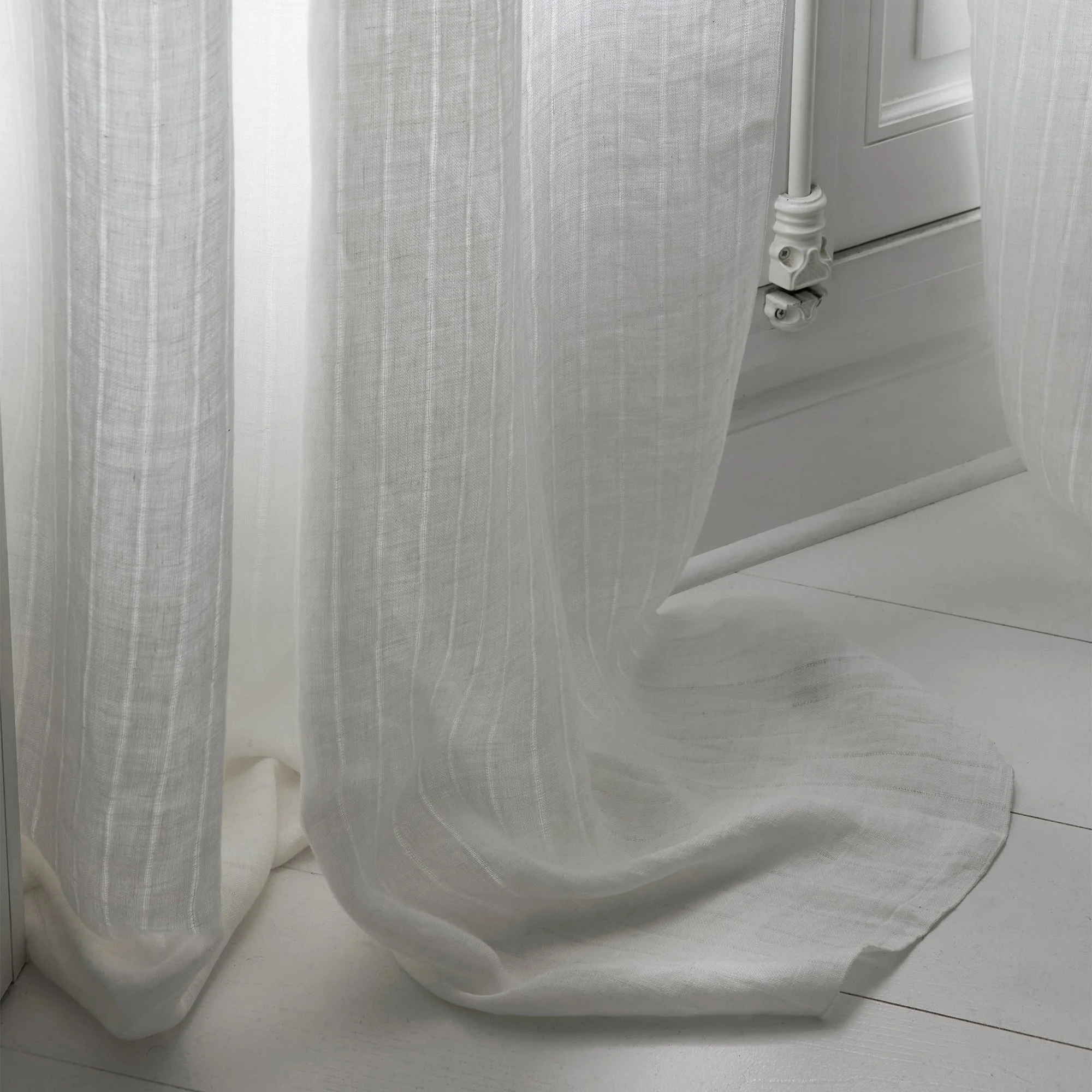 ALIKI - Voilage panneau | Blanc