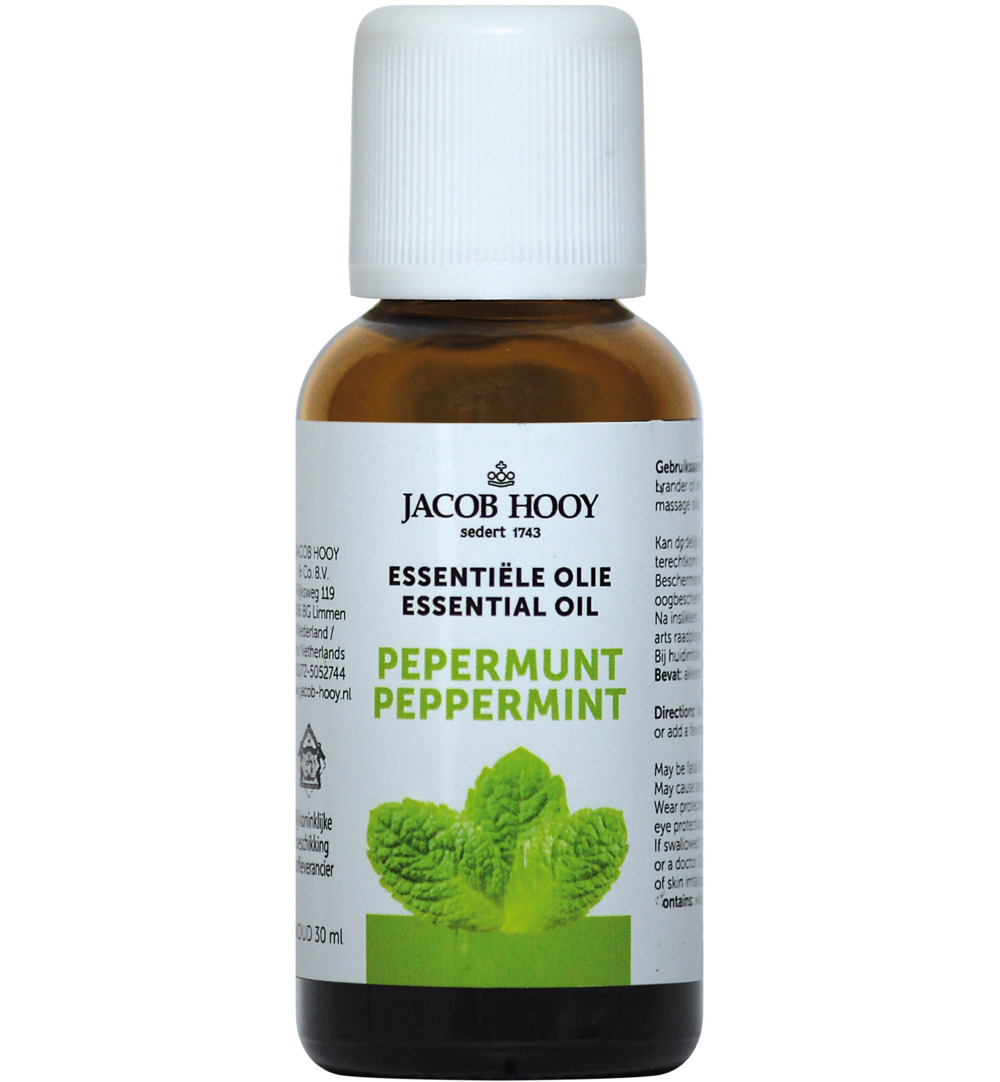 Jacob Hooy Pepermunt olie (30 ml)
