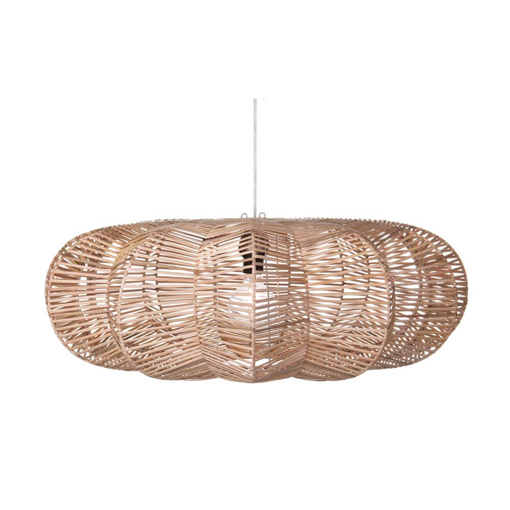 Hanglamp Star rotan zwart 80 cm