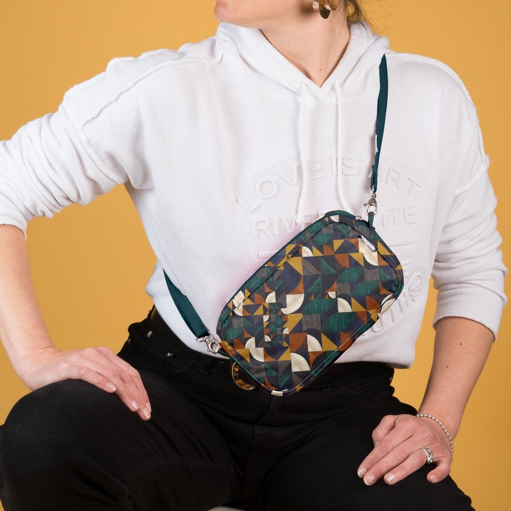Pochette Banane Kaléidoscope