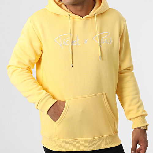 Sweat Capuche 1920010 Jaune