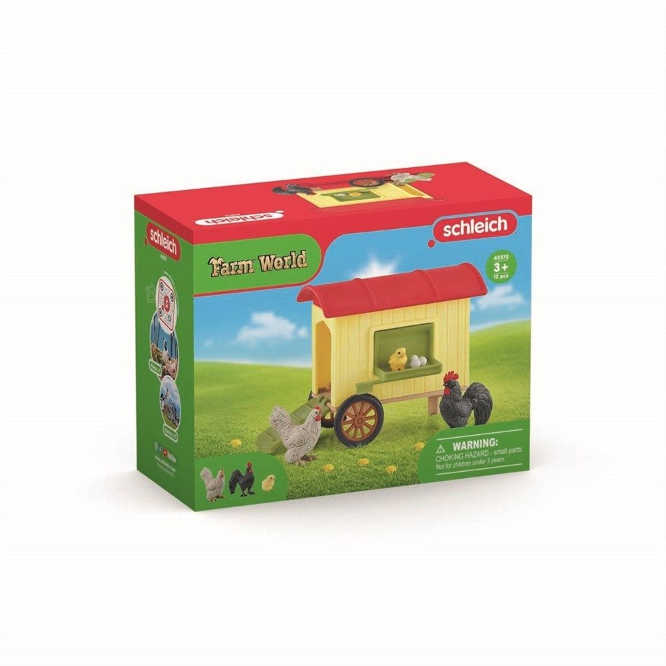 Schleich - Farm World - Mobil Hønsehus (42572)