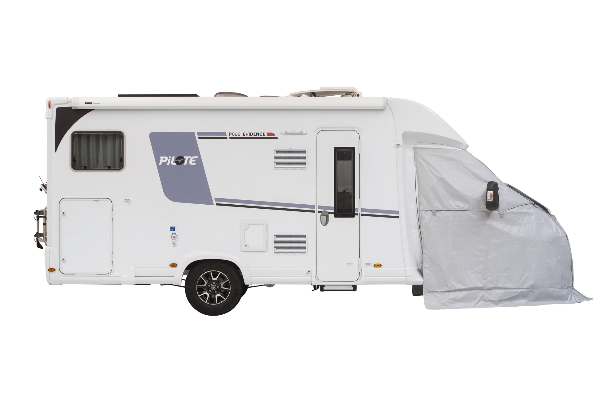 Hindermann Thermofenstermatte Lux für Vans / Alkoven- / voll- und teilintegrierte Fahrzeuge Renault Master ab 2024