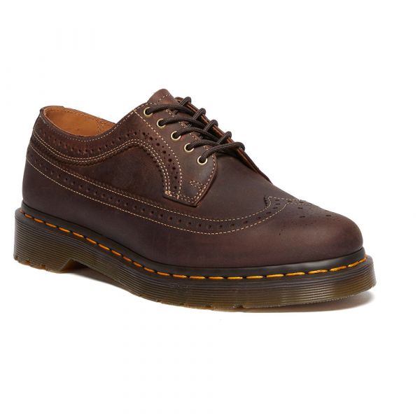 Dr Martens Sapatos 3989 Ys Crazy Horse Dark Brown 42