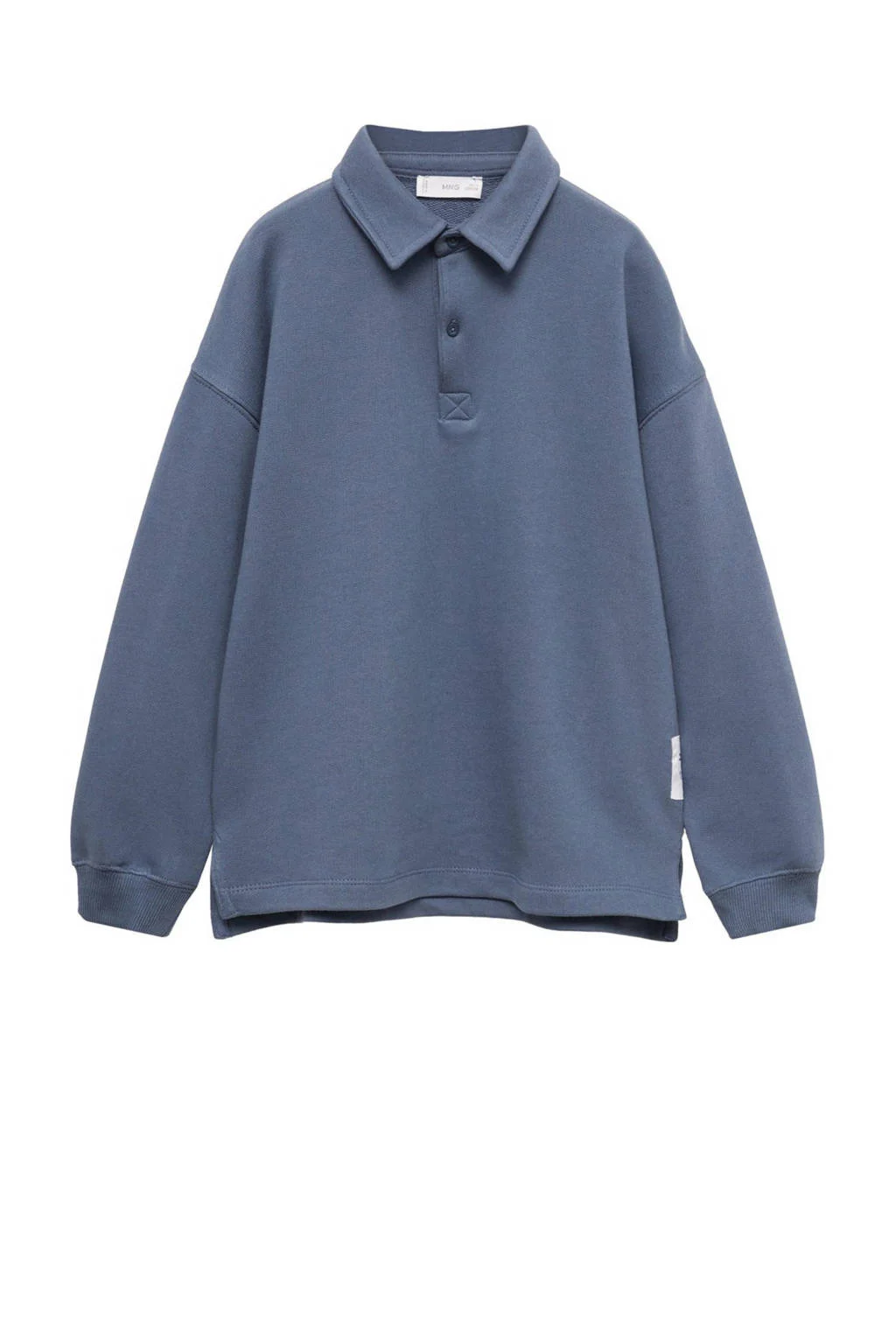 Mango Kids polo middenblauw