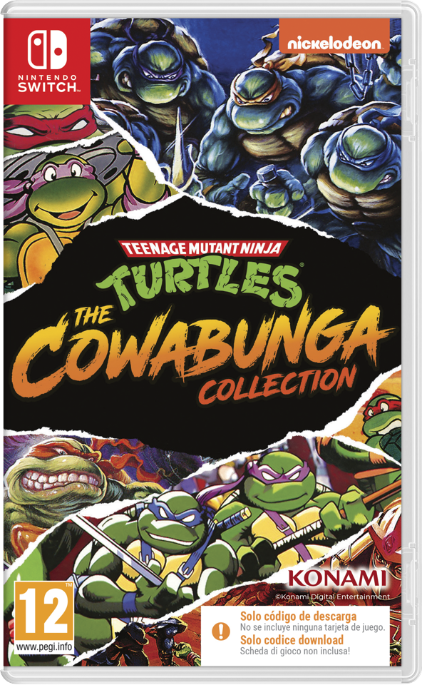 Teenage Mutant Ninja Turtles: The Cowabunga Collection (Code in Box)- Nintendo Switch