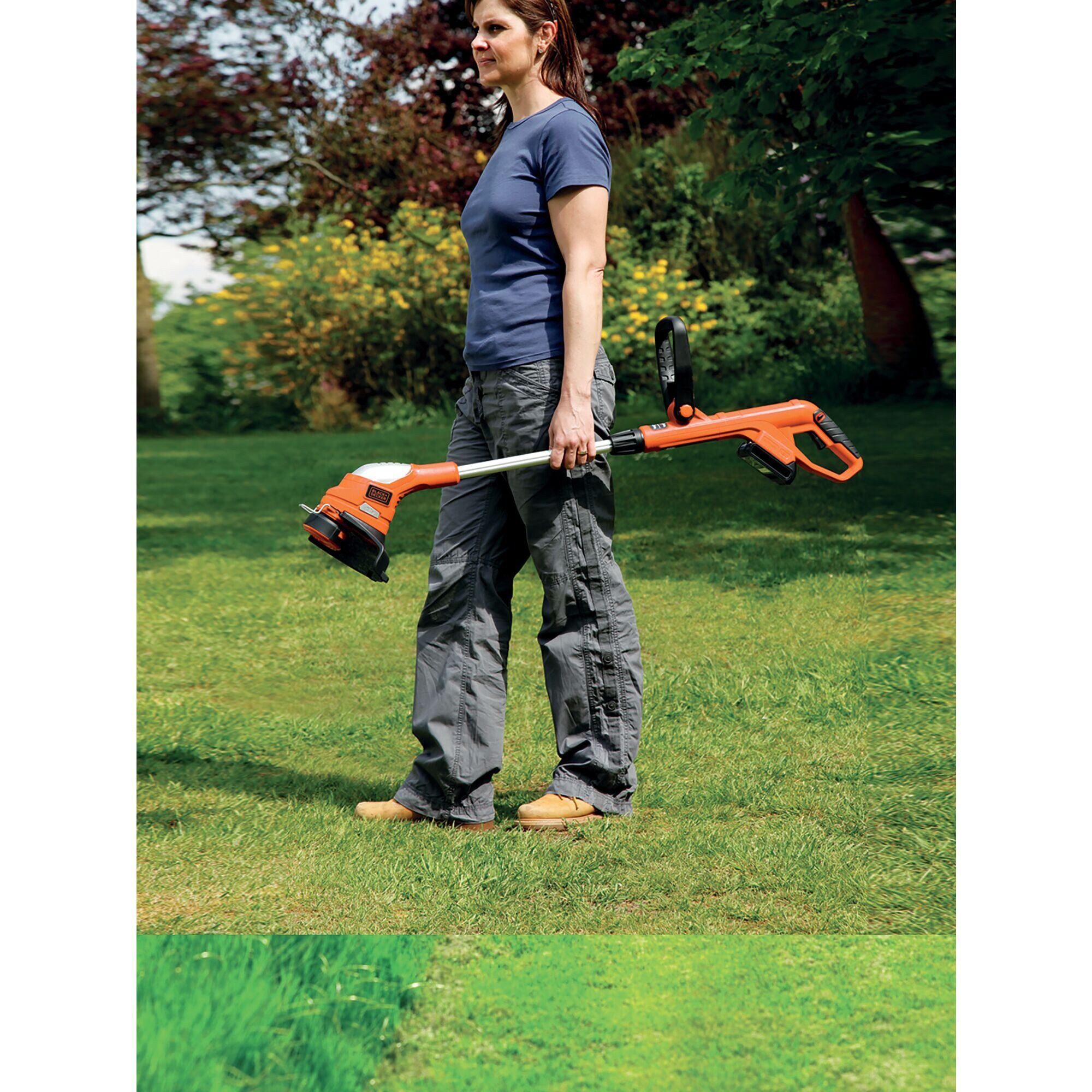BLACK+DECKER Rasentrimmer Akku-Rasentrimmer GLC1823L20, 18Volt