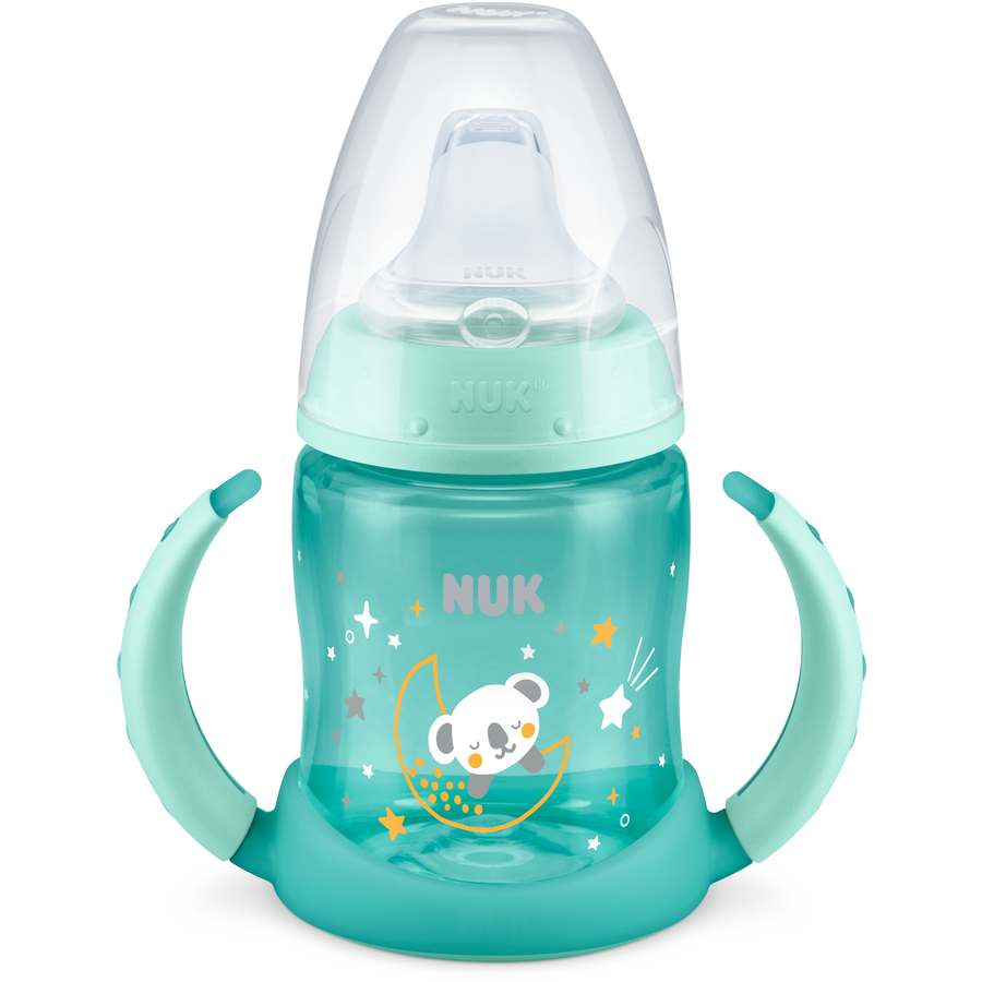NUK Trinklernflasche First Choice Night, blau 150ml