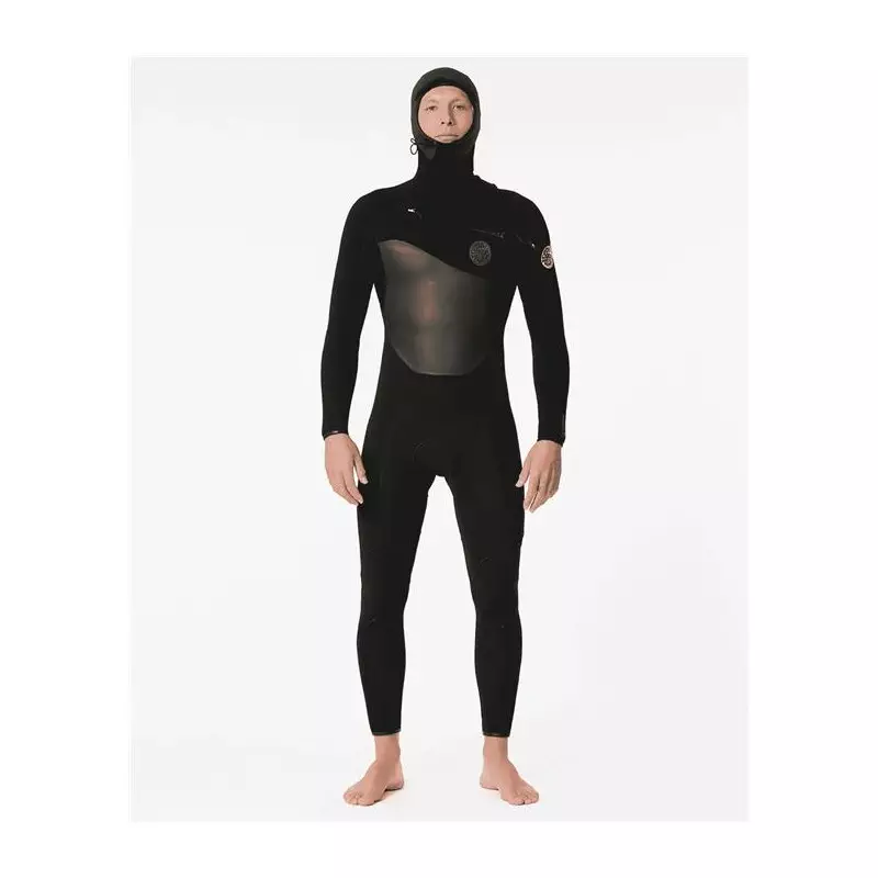 Combinaison intégrale RIPCURL Flashbomb 5/4 Hooded C/Zip Black