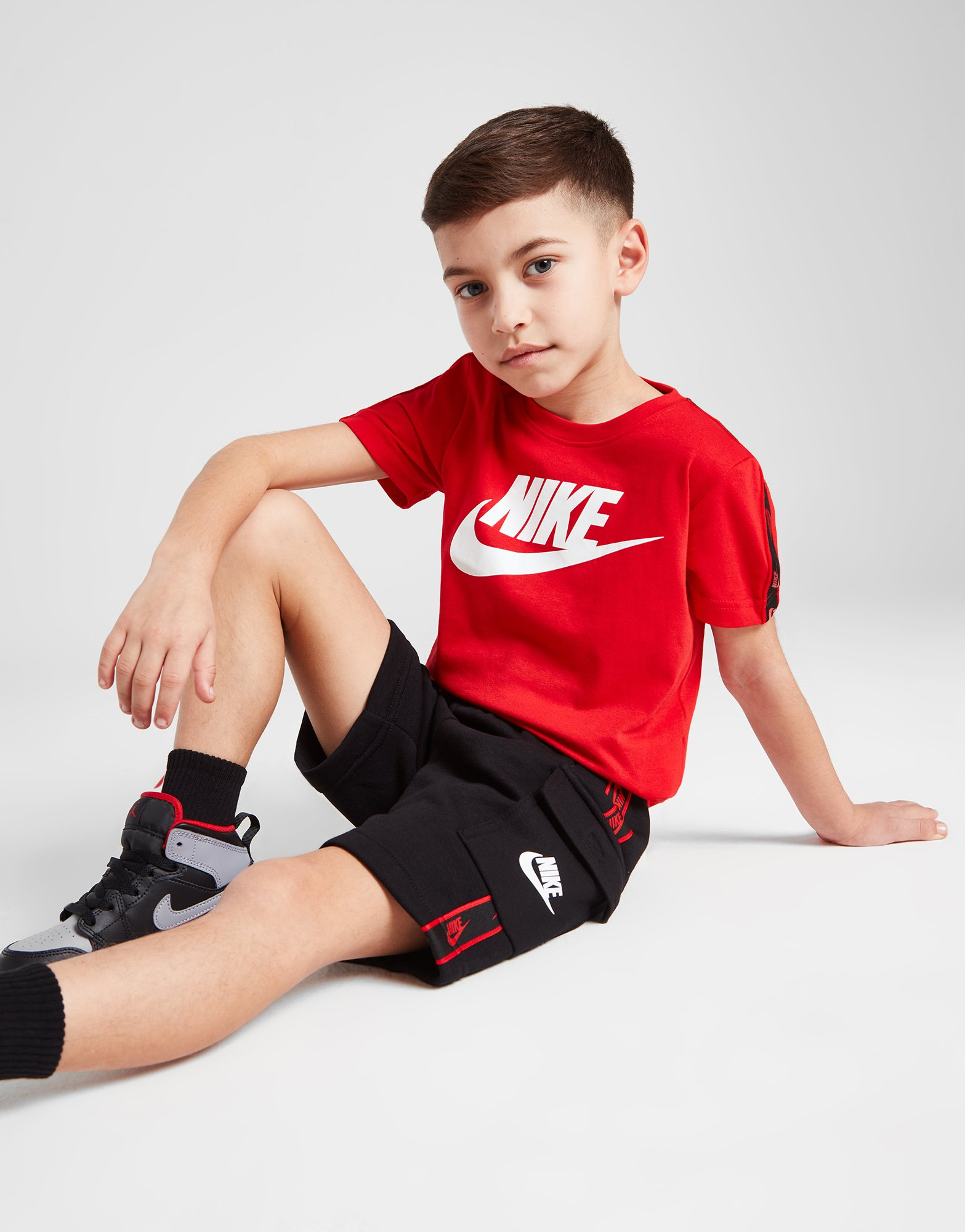 Nike Ensemble T-shirt/Short Cargo Enfant