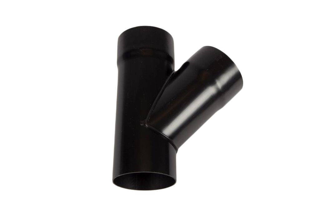 GRENRØR RIAS SVART 45 GRADER 75MM