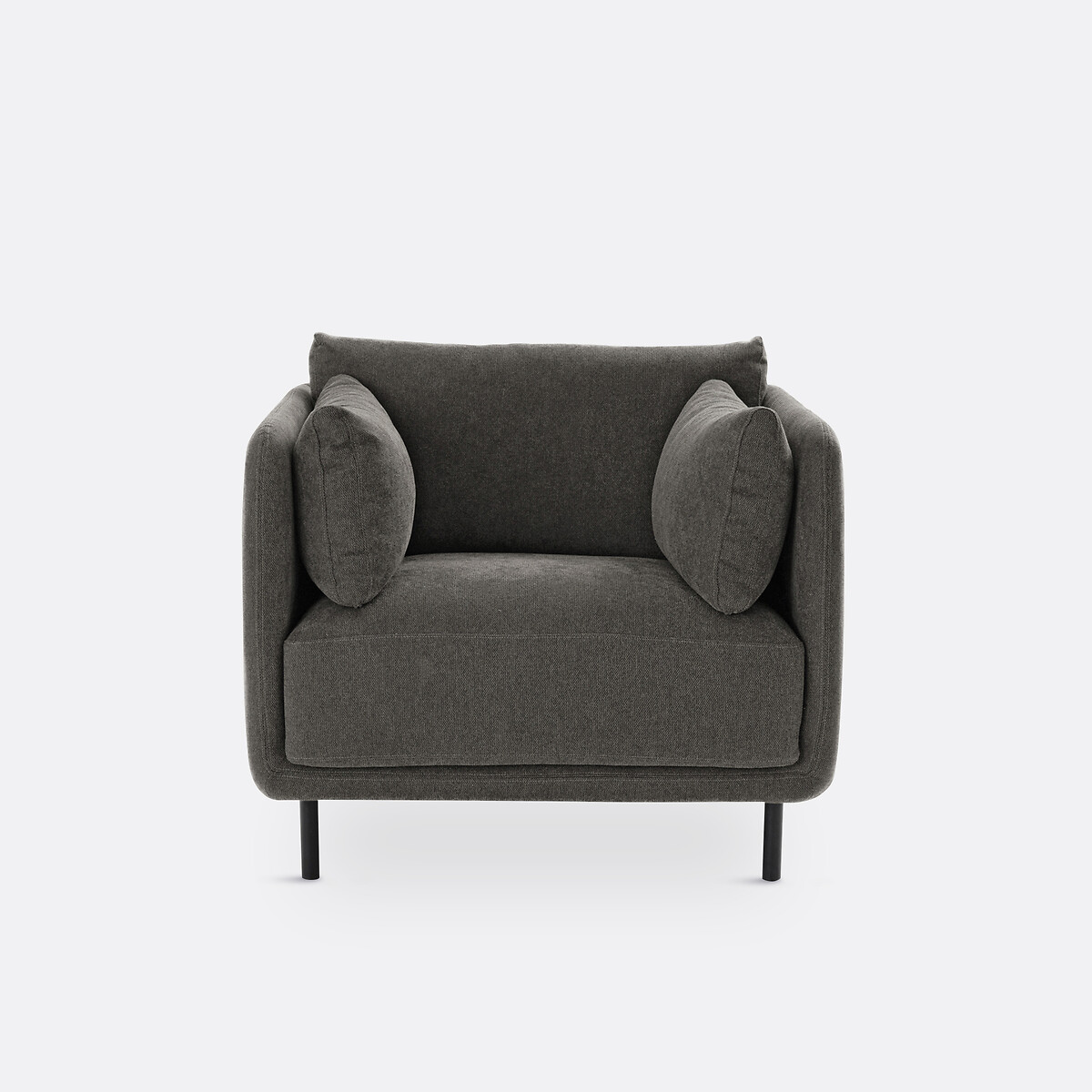 LA REDOUTE INTERIORS<br>Poltrona, tecido texturizado, Victor