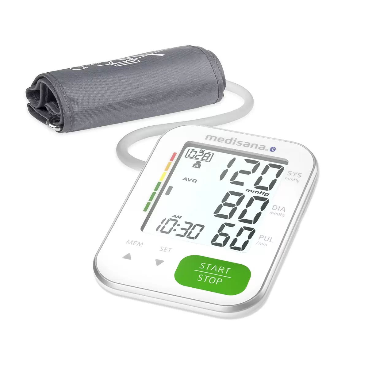 Blutdruckmessgerät Oberarm BU570W Connect weiss