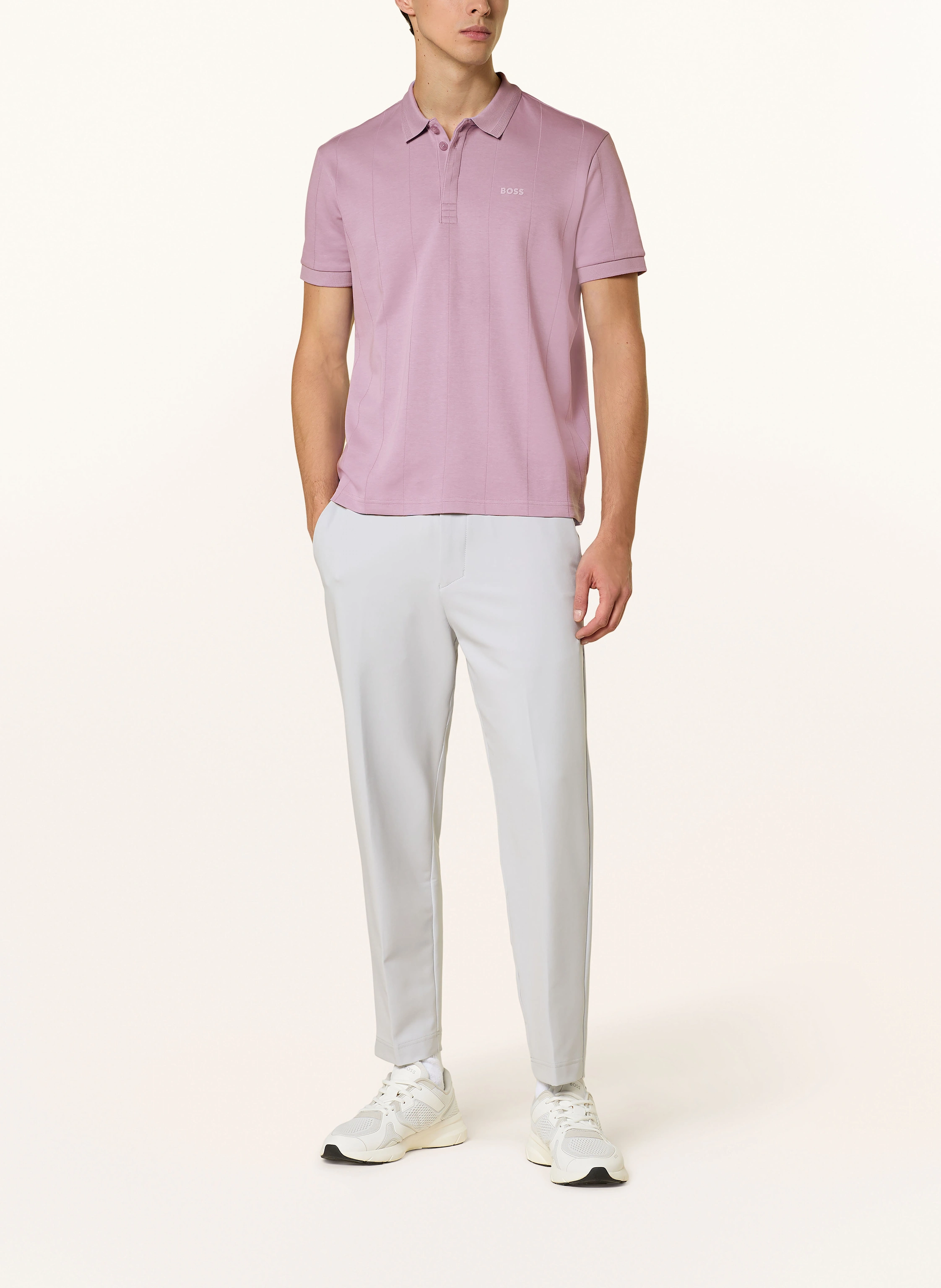 BOSS Jersey-Poloshirt PADDY CURVED Regular Fit