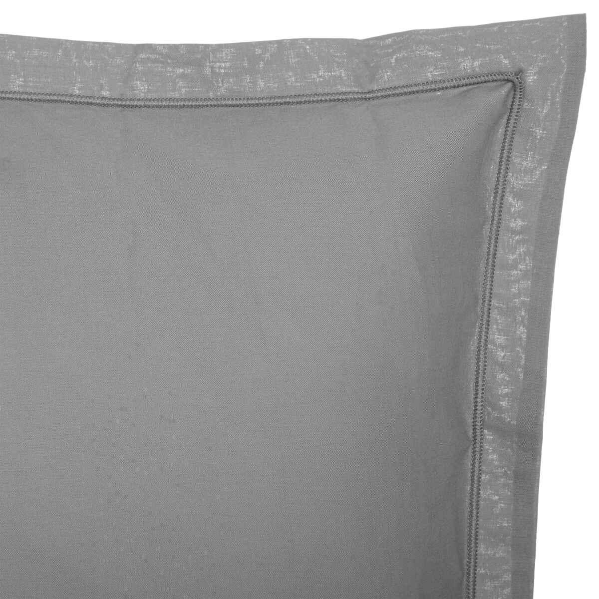 TAIE OREILLER GRIS 50X70CM