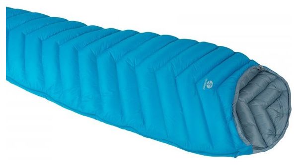Sac de couchage momie SirJoseph pour femme Attack II 400-gauche 170 cm-Bleu turquoise