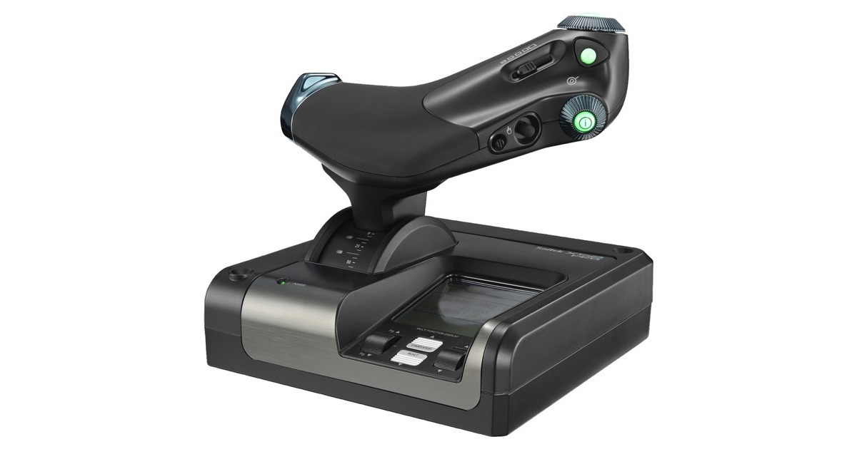 Logitech GSaitek Pro Flight X52 Pro Flight System gaming hotas