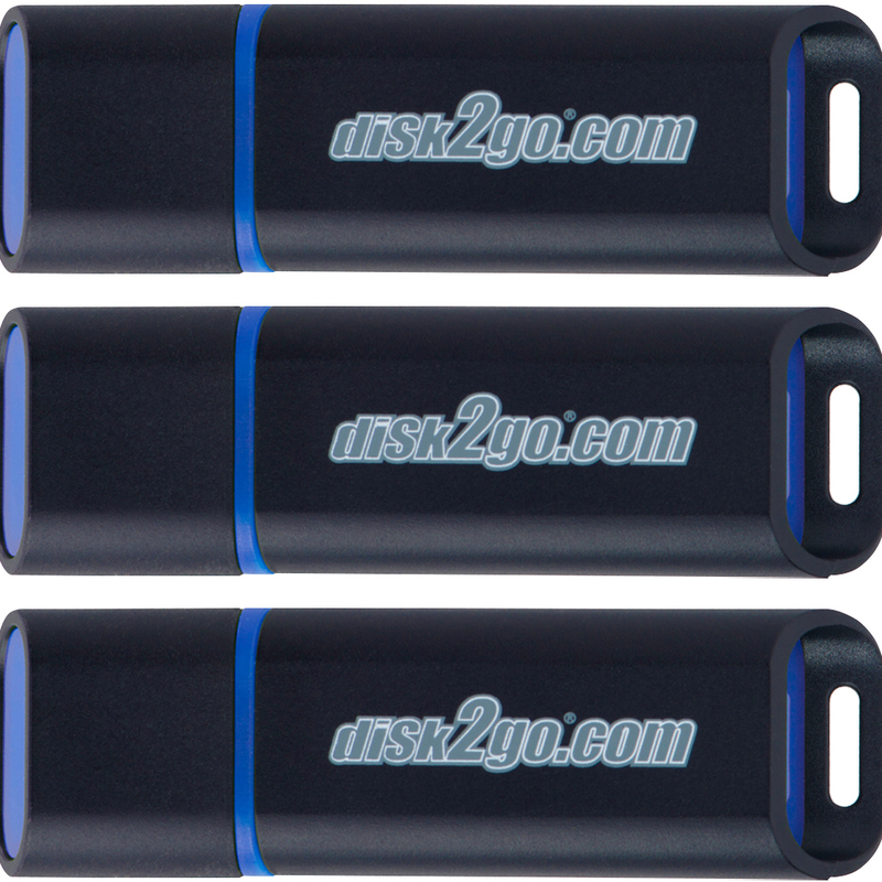 disk2go USB-Stick passion, 32 GB, 3 Stück