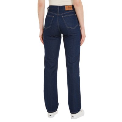 Jean femme High Rise Straight CALVIN KLEIN