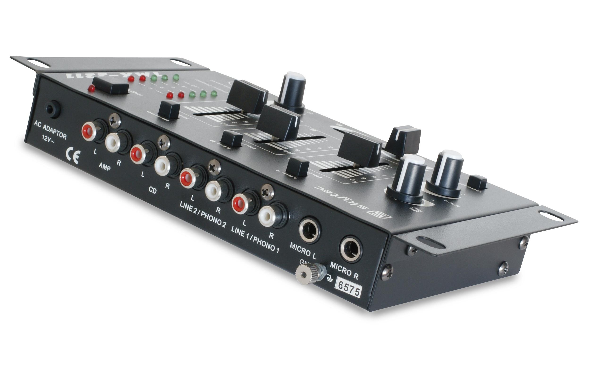 Mischpult STM-2211B4-Kanal Mixer