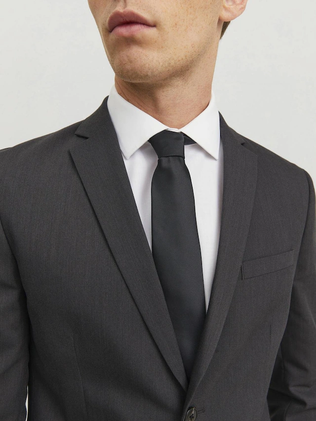Jack & Jones Krawatte »JACSOLID aus gewebter Qualität für den Alltag«, unifarben, elegant Stil, Web, regular fit
