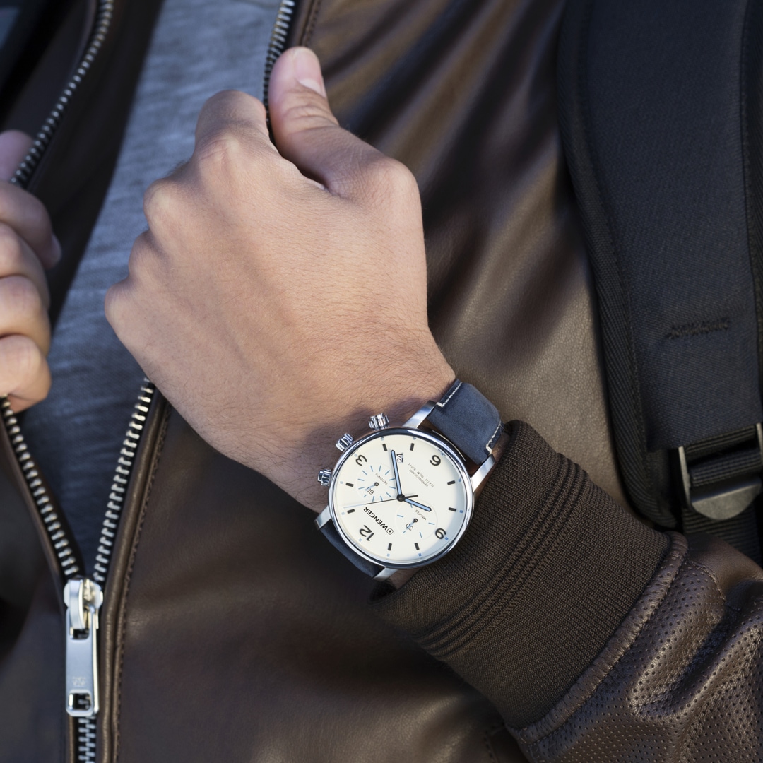 Wenger Urban Metropolitan Chrono Blau Ø 44mm