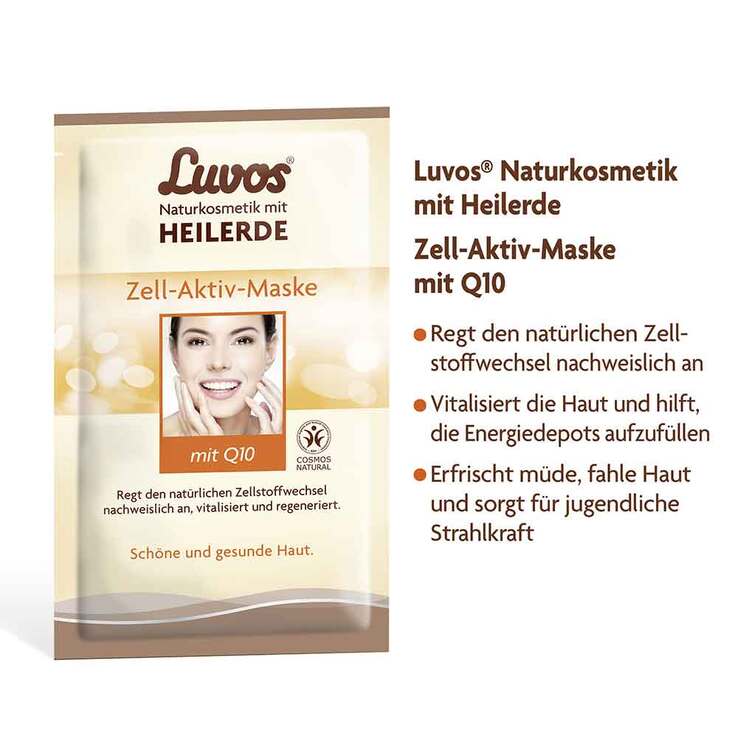 Luvos Heilerde Zell-Aktiv-Maske Naturkosmetik, 2X7.5 ml