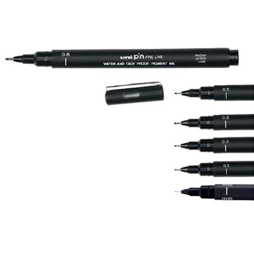 uni-ball pin Fine Line Zeichenstift