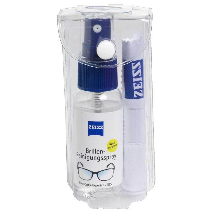 Zeiss Brillen-Reinigungsset 30ml Spray + Mikrofaser Tuch, 1 St
