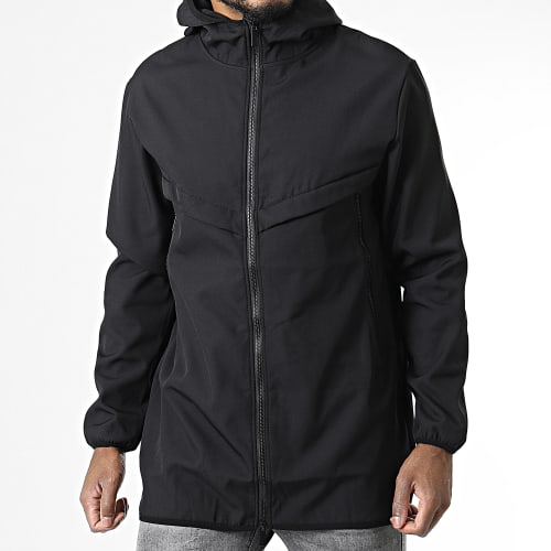 Veste Zippée Capuche E347 Noir