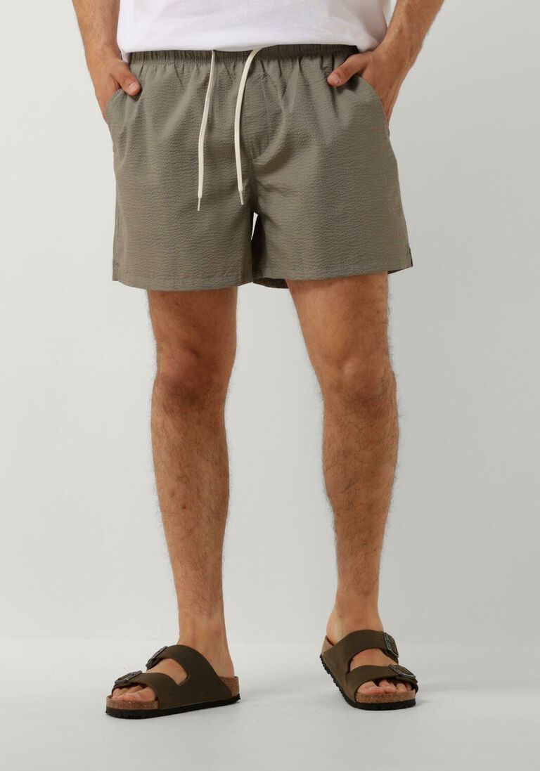 SELECTED HOMME groene selected homme  slhcooper seersucker swimshorts