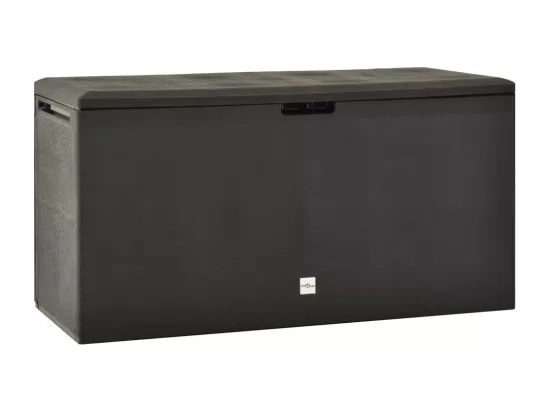 Prolenta Premium - Boîte de rangement de jardin Anthracite 114x47x60 cm