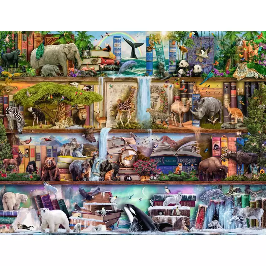 Ravensburger Aimee Stewart: Großartige Tierwelt bunt