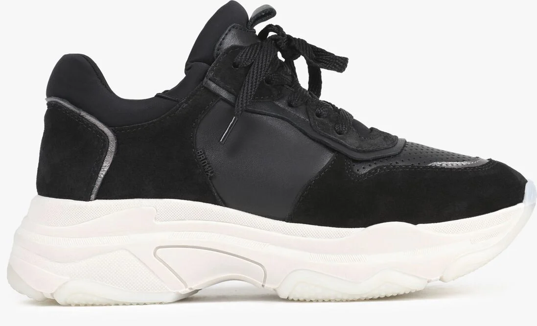 BRONX zwarte bronx lage sneakers baisley 66455
