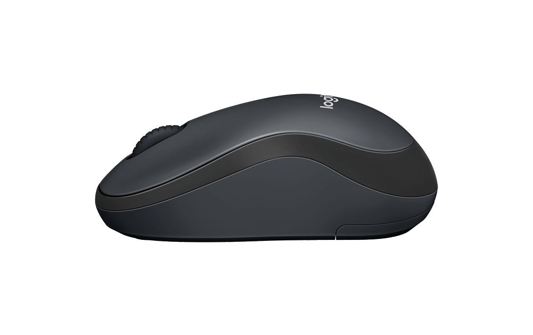 Maus M220 Silent , kabellosGeräuscharme USB-Funkmaus für Links- & Rechtshänder