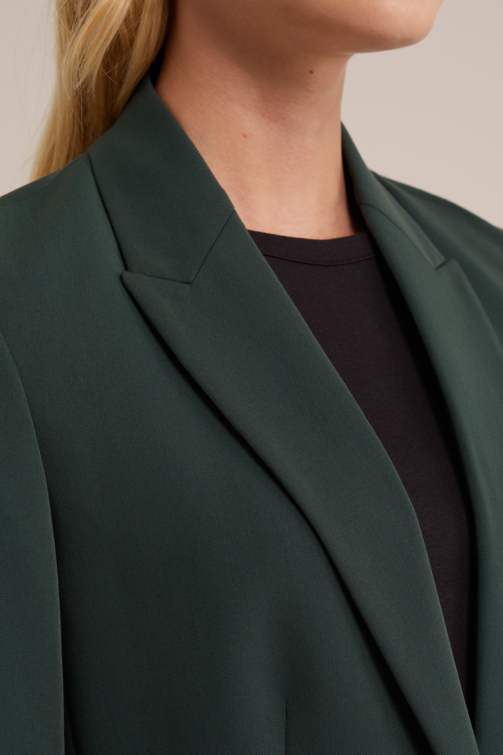 getailleerde blazer WE Fashion Mosgroen