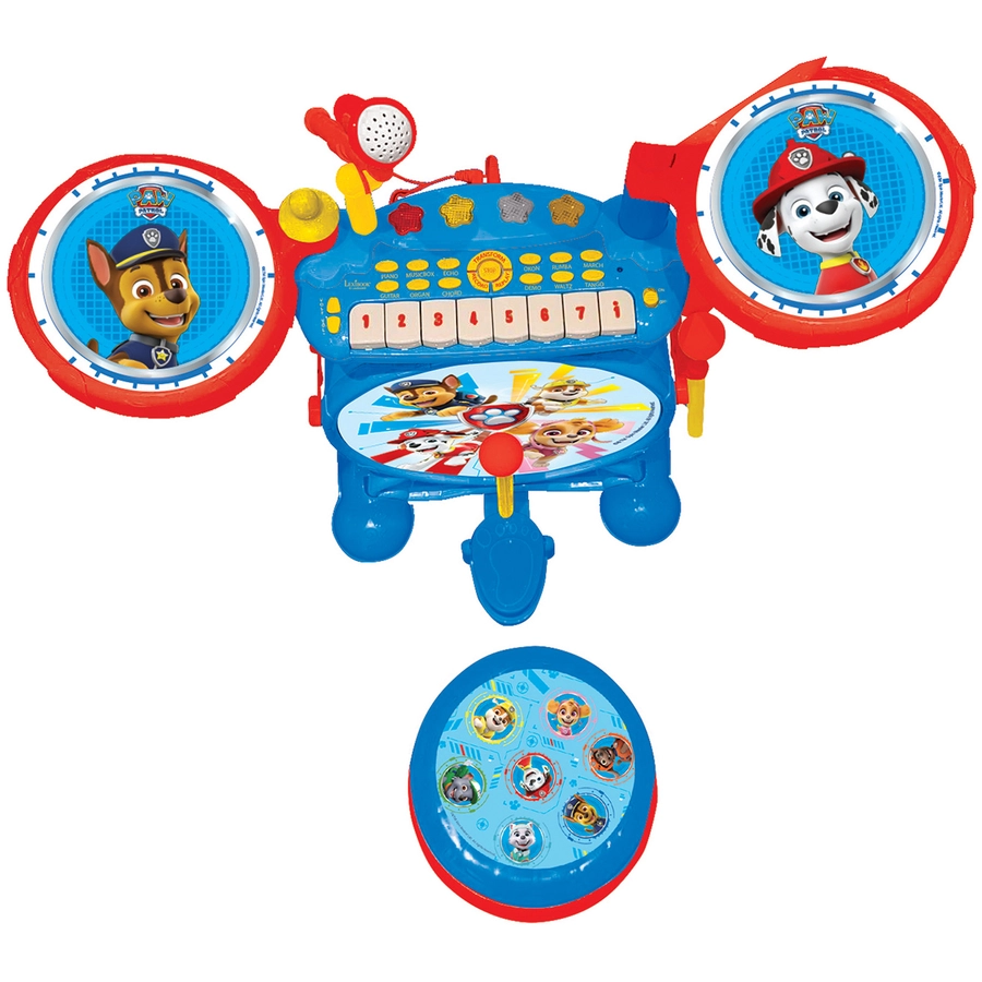 LEXIBOOK Paw Patrol Digitales Schlagzeug für Kinder
