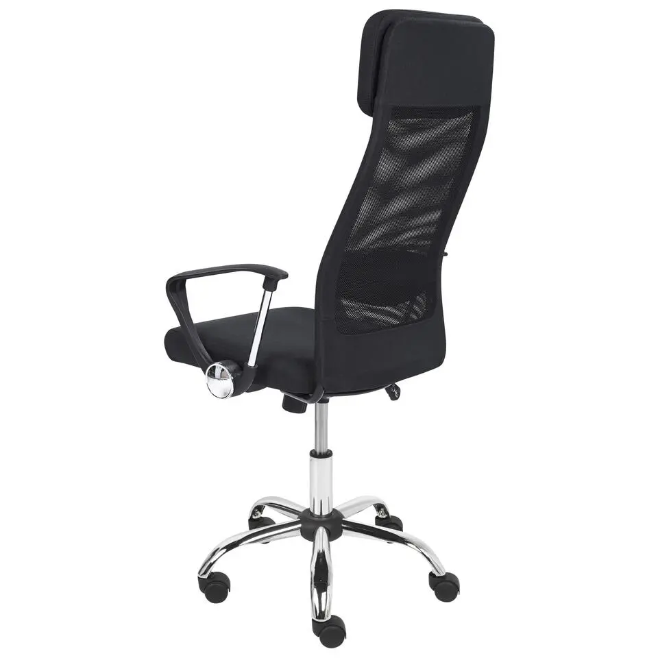 PIONEER II - Bureaustoel - Zwart - Polyester