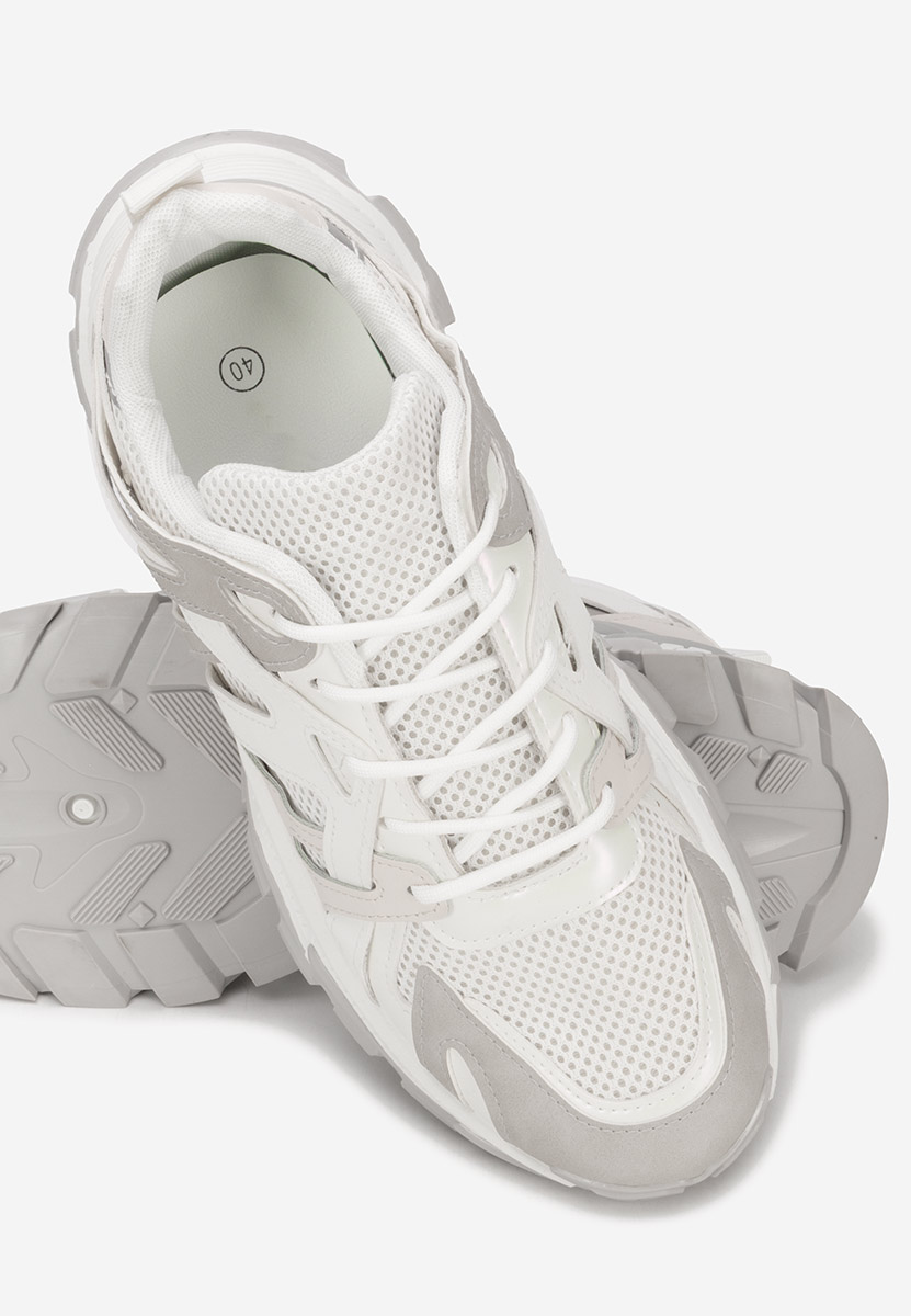 Baskets pour femme blancs Valodia