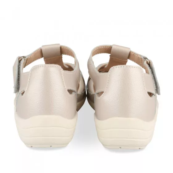 Ballerines ARGENT EVITA LEATHER