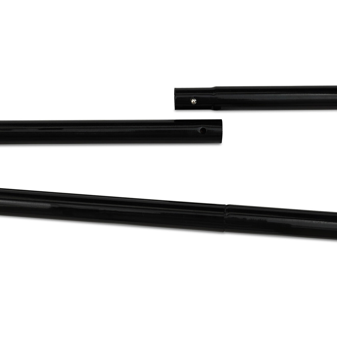 Inkazen Etendoir à linge extérieur filaire 100m d'étendage noir - 500x111x210 cm
