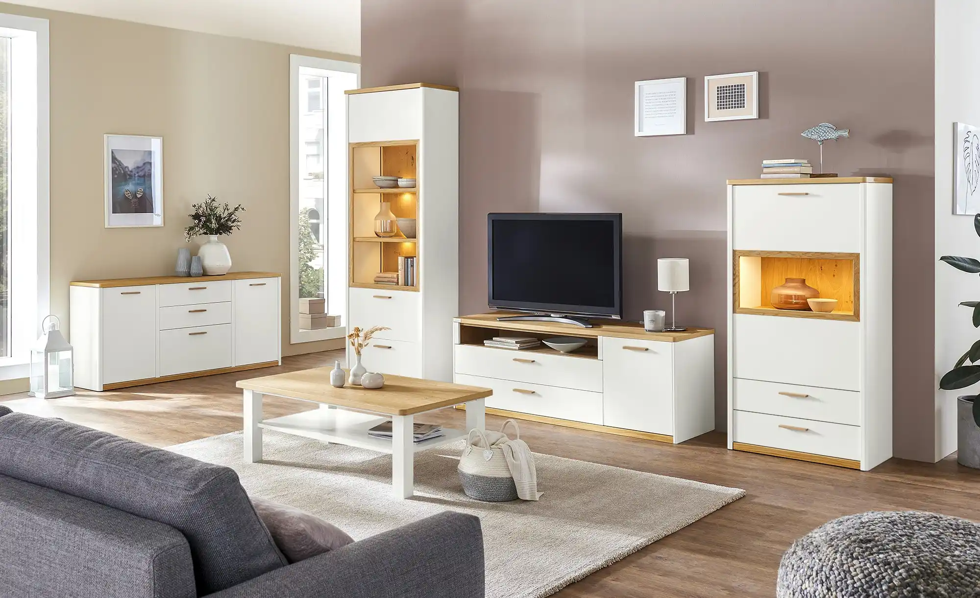 Wohnwert Highboard Libro Plus