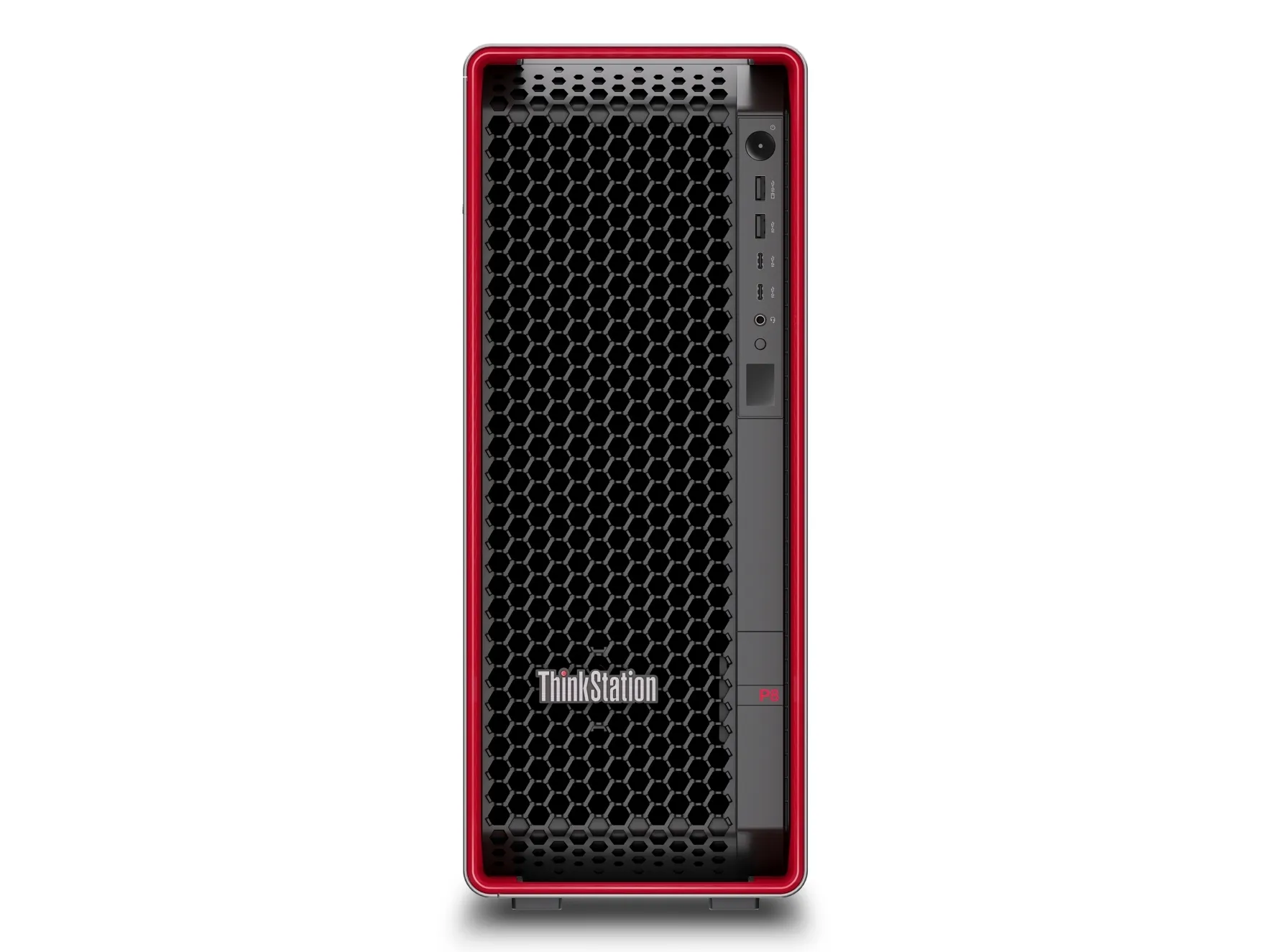 Lenovo ThinkStation P8 30HH - Tower 1 x Ryzen ThreadRipper PRO 7945WX / op til 5.3 GHz - AMD PRO - RAM 64 GB - SSD 1 TB - TCG Opal Encryption, NVMe, Performance - Gigabit Ethernet, 10 Gigabit Ethernet, 2.5 Gigabit Ethernet - Win 11 Pro - skærm: ingen