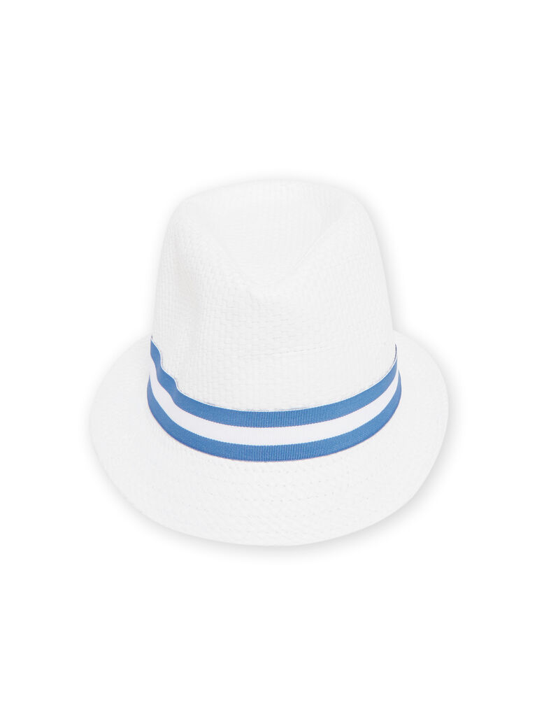 Panama blanc bébé garçon