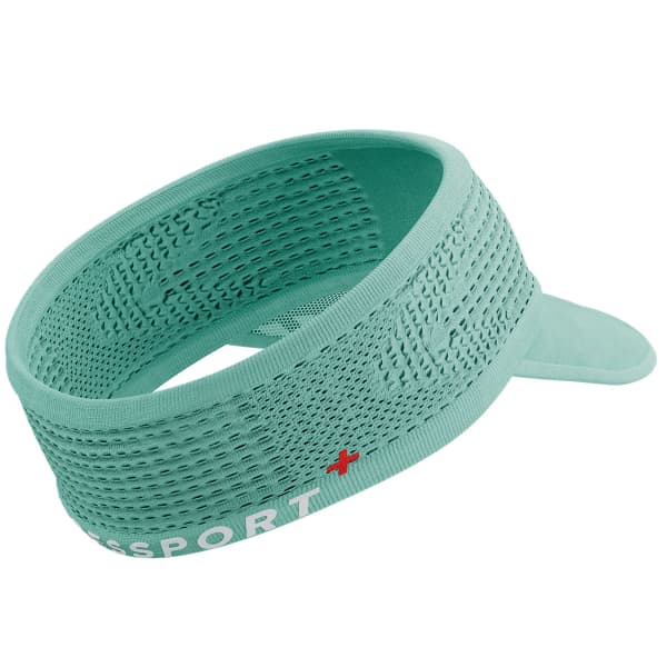 Visière running COMPRESSPORT SPIDERWEB HEADBAND ON/OFF EGGSHELL BLUE