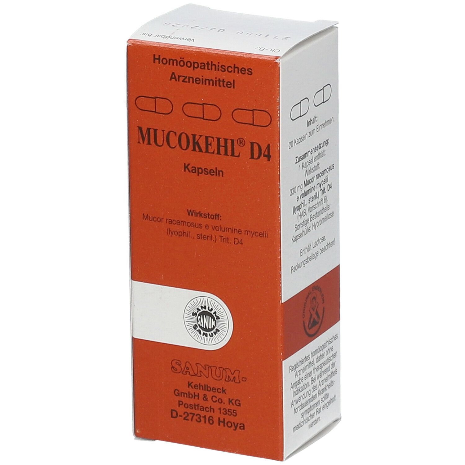 Mucokehl® D4 Kapseln